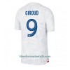 Camiseta de fútbol Francia Olivier Giroud 9 Segunda Equipación Mundial 2022 - Hombre